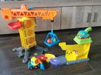 Toettoet kraan met 4 auto's, Kinderen en Baby's, Speelgoed | Vtech, Ophalen of Verzenden, Zo goed als nieuw, 2 tot 4 jaar