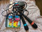 Ps2 game Singstar met microfoons, Ophalen of Verzenden, Gebruikt, Met 2 controllers