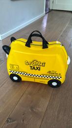Trunki koffer kind taxi geel, Sieraden, Tassen en Uiterlijk, Koffers, Hard kunststof, Minder dan 50 cm, Zo goed als nieuw, Minder dan 35 cm