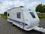 Hobby 495 ufe , bj 2004, Caravans en Kamperen, Schokbreker, Rondzit, Hobby, Particulier