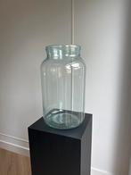 2x Glazen Bloemenvaas - 43cm hoog, Huis en Inrichting, Overige kleuren, Ophalen of Verzenden, Minder dan 50 cm, Glas