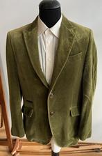 Groen Velours Colbert van British Indigo maat 52, Kleding | Heren, Maat 52/54 (L), Ophalen of Verzenden, British Indigo, Gedragen