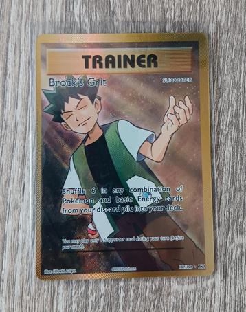 Brock's Grit Full Art Evolutions  beschikbaar voor biedingen