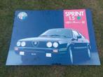 Dealerborden van alfa romeo sprint, 75 en 33. 70x100cm, Ophalen of Verzenden