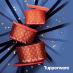 Tupperware Art Deco koektrommels set duimdrukdeksel voorraad, Ophalen of Verzenden, Nieuw, Overige typen
