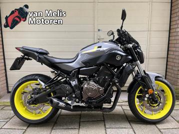 YAMAHA MT 07 ABS (bj 2017) beschikbaar voor biedingen