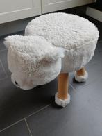 IJsbeer poef, kinderpoef, kinder krukje € 5,00. Vaste prijs, Huis en Inrichting, Krukjes, Ophalen, Hout
