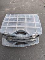 4 stuks assortiment koffer Raaco, Doe-het-zelf en Verbouw, Ophalen, Gebruikt
