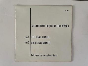 Stereophonic Frequency Test Record – LP beschikbaar voor biedingen