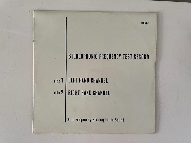 Stereophonic Frequency Test Record – LP, Cd's en Dvd's, Vinyl | Overige Vinyl, Zo goed als nieuw, 12 inch, Ophalen of Verzenden