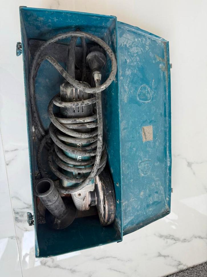Makita slijpmachine Gebruikt, Doe-het-zelf en Verbouw, Gereedschap | Freesmachines, Gebruikt, Elektrisch, Bovenfrees, Ophalen of Verzenden