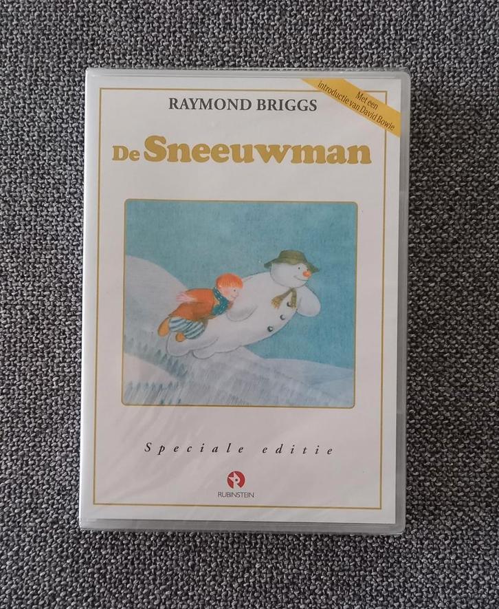 De Sneeuwman Special Edition Raymond Briggs met David Bowie, Cd's en Dvd's, Dvd's | Kinderen en Jeugd, Nieuw in verpakking, Alle leeftijden