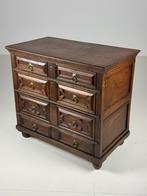Ladekast commode Engels 17e eeuw eiken, Ophalen, 25 tot 50 cm, Eikenhout, Minder dan 100 cm
