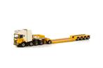 WSI 01-3760 SCANIA R HIGHLINE CR20H 8X4 LOWLOADER Aertssen, Hobby en Vrije tijd, Modelauto's | 1:50, Verzenden, Nieuw, Bus of Vrachtwagen