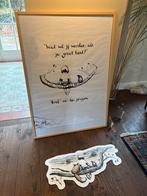 De jongen, de vos, de mol en het paard - Poster en hanger, Antiek en Kunst, Ophalen