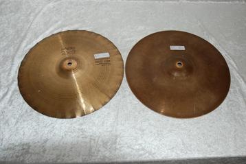Paiste 2002 black soundedge hihats 987/1051gr  14 inch   beschikbaar voor biedingen