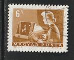 Hongarije 1964 - Telex operator, Ophalen of Verzenden, Gestempeld