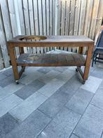 bbq tafel, Ophalen, Houtskool