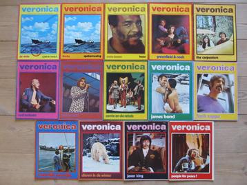 Complete jaargang 1971 Veronica blad (14 nummers incl. 0-nr) beschikbaar voor biedingen