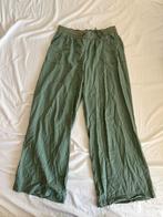 Groene Linnen Broek - Maat M, Maat 38/40 (M), Ophalen of Verzenden, Zo goed als nieuw, Lang
