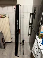 Roofvis Combo Hengel + Molle, Ophalen of Verzenden, Zo goed als nieuw, Complete set