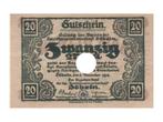 Duitsland 20 Mark 1918 Noodgeldbon Döbeln