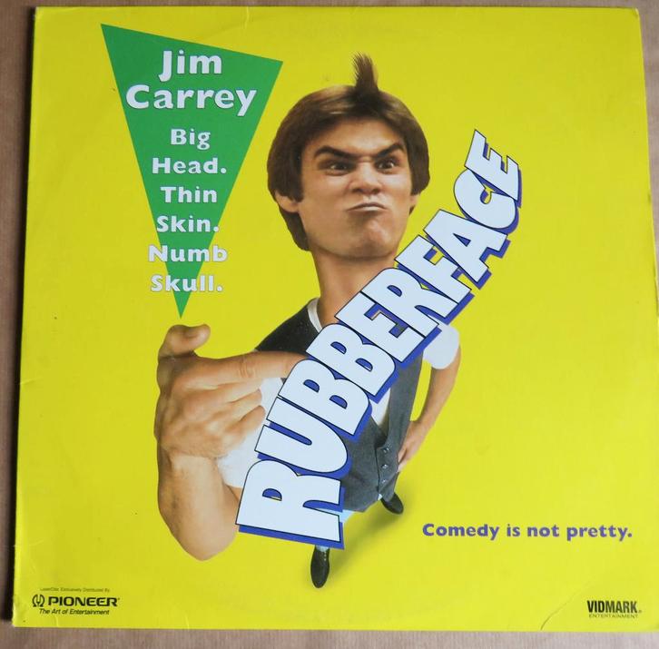 Rubberface laserdisc, Cd's en Dvd's, Dvd's | Komedie, Gebruikt, Overige genres, Alle leeftijden, Ophalen of Verzenden