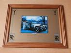 Reclame spiegel Rolls-Royce RR auto barspiegel Garage 65x53, Ophalen, Gebruikt, Reclamebord