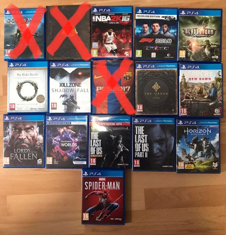 PlayStation 4 Spellen (PS4), Spelcomputers en Games, Games | Sony PlayStation 4, Zo goed als nieuw, Overige genres, 2 spelers