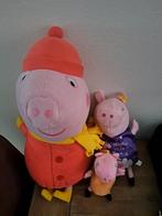 Peppa Big Knuffels - Set van 3, Ophalen of Verzenden, Gebruikt, Overige typen