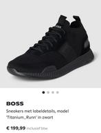 BOSS Titanium Runn maat 43, Zwart, Nieuw, Ophalen of Verzenden, Sneakers of Gympen