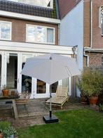 Glatz parasol 'smart easy' 200cm, kleur taupe, Kantelbaar, 1 tot 2 meter, Stokparasol, Zo goed als nieuw