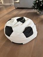 Voetbal zitzak, Huis en Inrichting, Ophalen, Gebruikt, Zwart, Zitzak