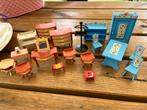 Popoenhuis meubels vintage jaren 80, Verzamelen, Ophalen of Verzenden, Poppenhuis