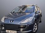 Peugeot 307 SW 2.0-16V 7persoons Airco cruise, Auto's, 65 €/maand, 730 kg, Gebruikt, 4 cilinders