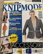 KNIPMODE ACCESSOIRES APRIL 2008, Hobby en Vrije tijd, Kledingpatronen, Ophalen of Verzenden, Knipmode