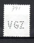 NEDERLAND : 1953 : Perfin &@  VGZ  @& on Y.602., Ophalen of Verzenden, Na 1940, Gestempeld