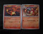 Charmander & charmeleon Phantasmal Flames set, Ophalen of Verzenden, Nieuw, Losse kaart