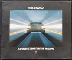 Pontiac brochure 1980, Ophalen of Verzenden, Zo goed als nieuw, Overige merken