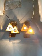 SALE: midcentury brutalist wandlampen keramiek, Huis en Inrichting, Lampen | Wandlampen, Ophalen, -, -, -