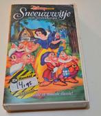 Sneeuwwitje, Ex-Rental VHS, Disney, Cd's en Dvd's, VHS | Kinderen en Jeugd, Tekenfilm, Alle leeftijden, Ophalen of Verzenden, Zo goed als nieuw