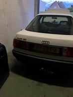 Audi 80 B3 uit 1987!, Auto's, Audi, Voorwielaandrijving, Zwart, Wit, Leder