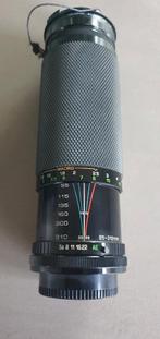 Soligor MC C/D Zoom lens 58mm en Heliopan UV filter 58x0,75, Ophalen of Verzenden, Gebruikt, Macrolens, Zoom