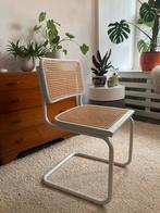 Marcel Breuer Stijl Stoel, Huis en Inrichting, Stoelen, Ophalen, Gebruikt, Wit, Metaal