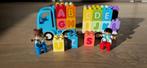 DUPLO Alphabet vrachtauto 10421, Ophalen, Zo goed als nieuw, Complete set, Duplo