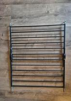 Noma Metalen Schroefhekje 62-102cm - Zwart, Ophalen, Nieuw, 100 tot 115 cm, Metaal of IJzer