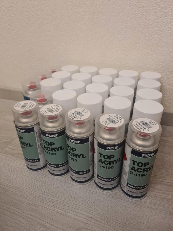 Spuitverf 80 Stuks Grijs Rood en Blauw, Doe-het-zelf en Verbouw, Verf, Beits en Lak, Nieuw, Ophalen of Verzenden