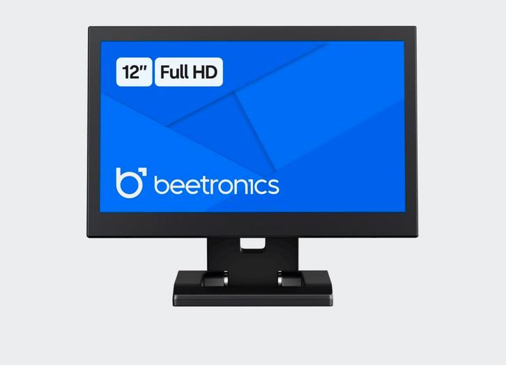 Beetronics 12 inch Full HD Monitor *Nieuw!, Computers en Software, Monitoren, Zo goed als nieuw, 61 t/m 100 Hz, HDMI, VGA, Gaming