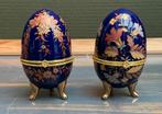 Decoratieve eieren met bloemmotief, Antiek en Kunst, Ophalen of Verzenden