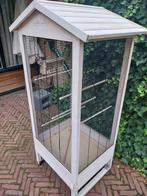 Fernplast kamervoliere. Hoog 168 breed 58x68 met zitstokken, Dieren en Toebehoren, Ophalen, Hout, Vogelkooi
